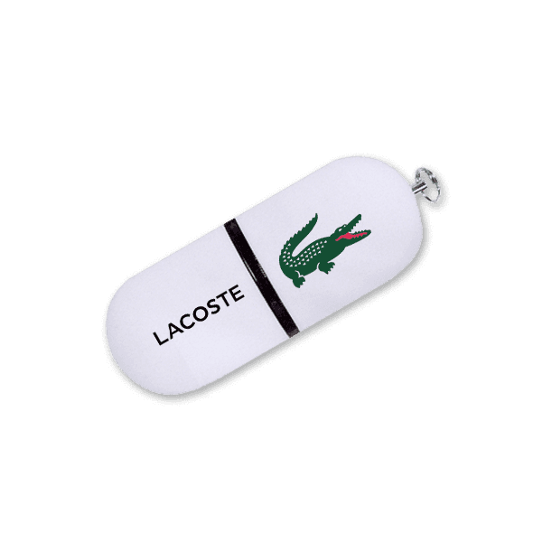 Clé USB personnalisée POD logo Lacoste
