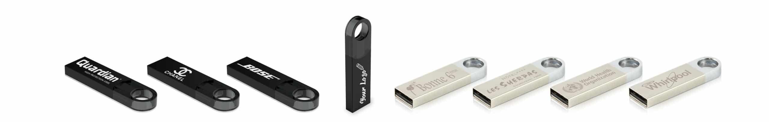 Ensemble de clés USB avec logo Unity et BlackUnity