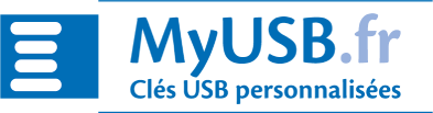 Clé USB personnalisée, MyUsb Logo